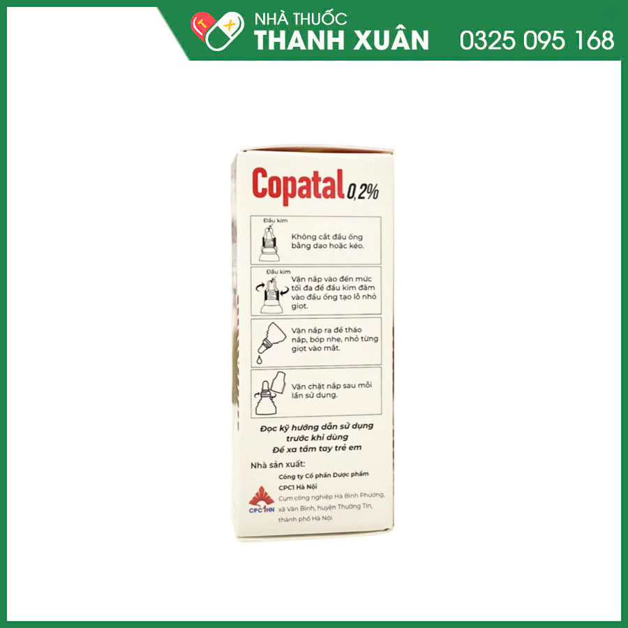 Copatal 0.2% giúp phòng ngừa và điều trị các triệu chứng và dấu hiệu ở mắt của bệnh viêm kết mạc dị ứng